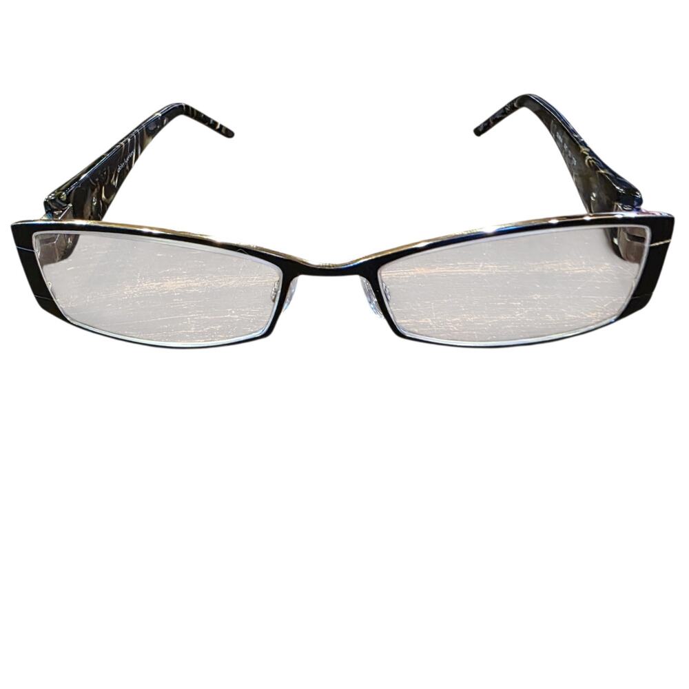 Daisy Fuentes Olivia 021 52-17-135 Eyeglass Frames Marble Preowned